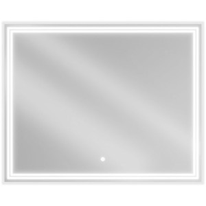 Mexen Taco lustro łazienkowe podświetlane 100 x 80 cm, LED, antypara