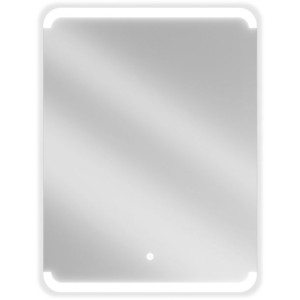 Mexen Nida lustro łazienkowe podświetlane 60 x 80 cm, LED, antypara