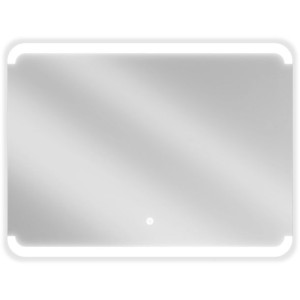 Mexen Nida lustro łazienkowe podświetlane 80 x 60 cm, LED, antypara