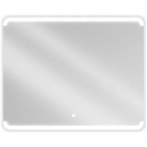Mexen Nida lustro łazienkowe podświetlane 100 x 80 cm, LED, antypara