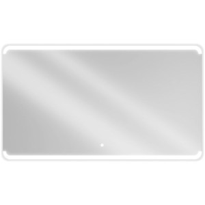 Mexen Nida lustro łazienkowe podświetlane 140 x 80 cm, LED, antypara