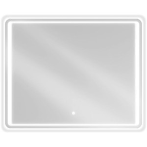 Mexen Zusa lustro łazienkowe podświetlane 100 x 80 cm, LED, antypara