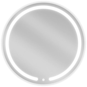 Mexen Rose lustro łazienkowe podświetlane, okrągłe 70 cm, LED, antypara