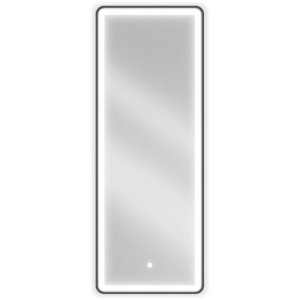Mexen Coro lustro łazienkowe podświetlane 45 x 120 cm, czarna rama