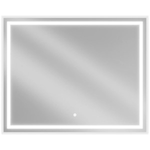 Mexen Miko lustro łazienkowe podświetlane 100 x 80 cm, LED 6000K, antypara