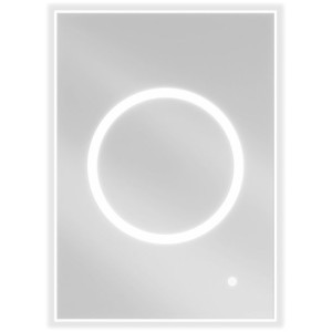 Mexen Koga lustro łazienkowe podświetlane 50 x 70 cm, LED 6000K, antypara