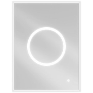 Mexen Koga lustro łazienkowe podświetlane 60 x 80 cm, LED 6000K, antypara