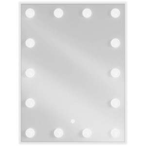 Mexen Dona lustro łazienkowe podświetlane 60 x 80 cm, LED 6000K, antypara