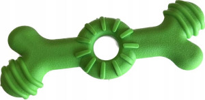 Gumowa Kostka Z Kołem Dla Psa 18cm Kolory