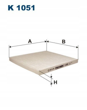 FILTRON K 1051 Filtr, wentylacja przestrzeni pasaż