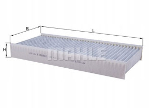 KNECHT LAK 410 Filtr, wentylacja przestrzeni pasaż