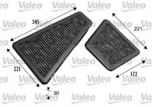 VALEO 698793 Filtr, wentylacja przestrzeni pasażer