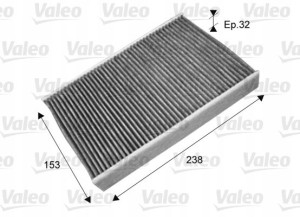 VALEO 715722 Filtr, wentylacja przestrzeni pasażer