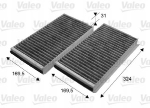 VALEO 698864 Filtr, wentylacja przestrzeni pasażer