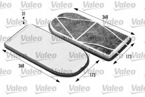 VALEO 698470 Filtr, wentylacja przestrzeni pasażer