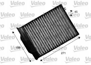 VALEO 715539 Filtr, wentylacja przestrzeni pasażer