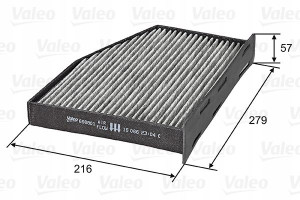 VALEO 698801 Filtr, wentylacja przestrzeni pasażer