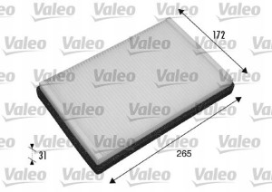 VALEO 698770 Filtr, wentylacja przestrzeni pasażer
