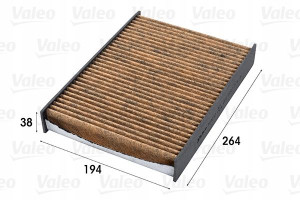 VALEO 701012 Filtr, wentylacja przestrzeni pasażer