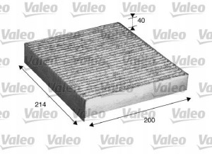 VALEO 715533 Filtr, wentylacja przestrzeni pasażer
