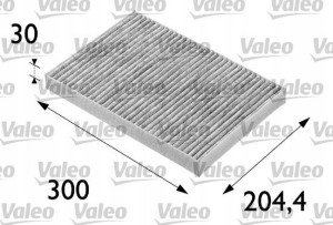 VALEO 698683 Filtr, wentylacja przestrzeni pasażer