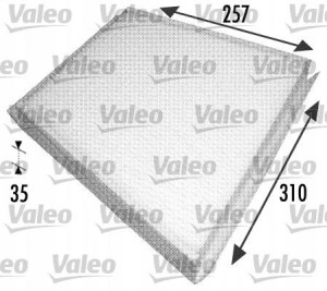 VALEO 698702 Filtr, wentylacja przestrzeni pasażer