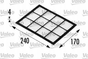 VALEO 698690 Filtr, wentylacja przestrzeni pasażer