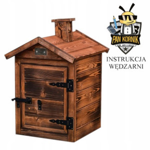 Komora wędzarnicza z daszkiem solidna 5072