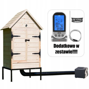 Wędzarnia drewniana ogrodowa największa PanKornik