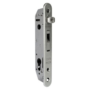 Zamek FORTYLOCK 92/20 wpuszczany hakowy do bram i furtek stal