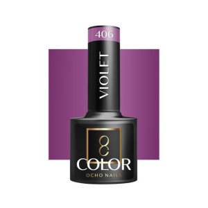 Ocho Nails Lakier Hybrydowy Violet 406 -5 G