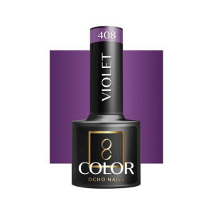 Ocho Nails Lakier Hybrydowy Violet 408 -5 G