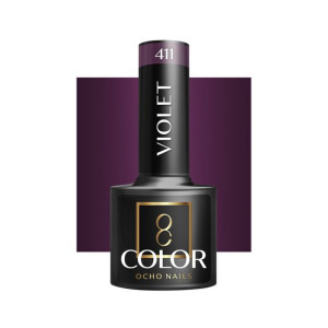 Ocho Nails Lakier Hybrydowy Violet 411 -5 G