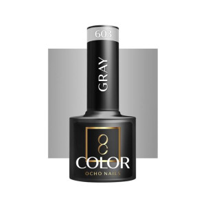 Ocho Nails Lakier Hybrydowy Gray 603 -5 G