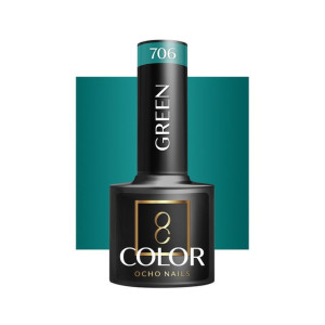 Ocho Nails Lakier Hybrydowy Green 706 -5 G
