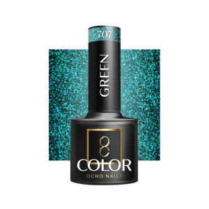 Ocho Nails Lakier Hybrydowy Green 707 -5 G
