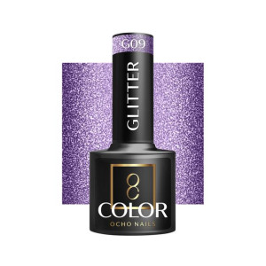 Ocho Nails Lakier Hybrydowy Glitter G09 -5 G