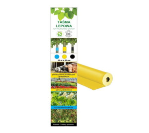 Opaska Lepowa Na Owady 10m X 30cm (żółta) W Kartonie