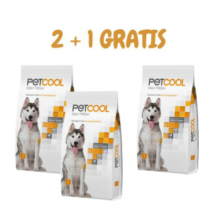 PETCOOL Daily Fresh dla dorosłych psów 3x3kg