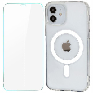 Etui + szkło do iPhone 12/12 Pro, Bizon, MagSafe