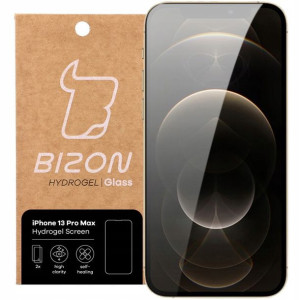 Folia hydrożelowa do iPhone 13 Pro Max, Bizon, x2