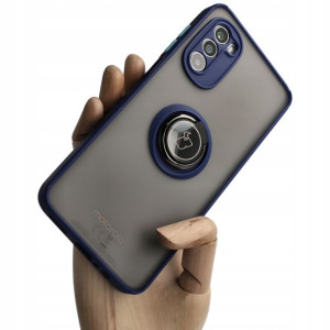 Etui Bizon do Motorola Moto G52/G82, obudowa, ring