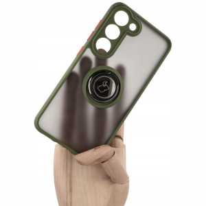 Etui Bizon do Galaxy S23, obudowa, pokrowiec, ring