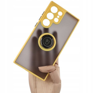 Etui Bizon do Galaxy S23 Ultra, obudowa, ring