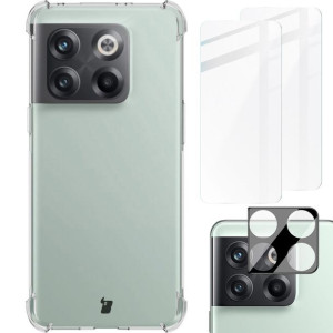Etui + 2x szkło + obiektyw Bizon do OnePlus 10T