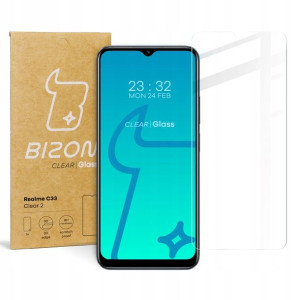 Szkło hartowane Bizon do Realme C33, szybka