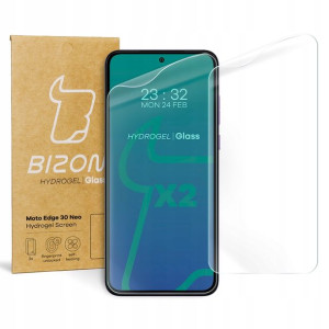 2x Folia hydrożelowa Bizon do Motorola Edge 30 Neo
