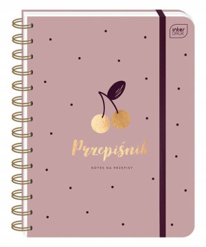 Interdruk Przepiśnik Z GUMKĄ A5 240 90G CHERRY