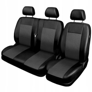 HYUNDAI STAREX CARGO pokrowce SKÓRA 2+1