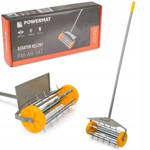 Aerator Ręczny Wertykulator Walcowy Do Trawy Kolce